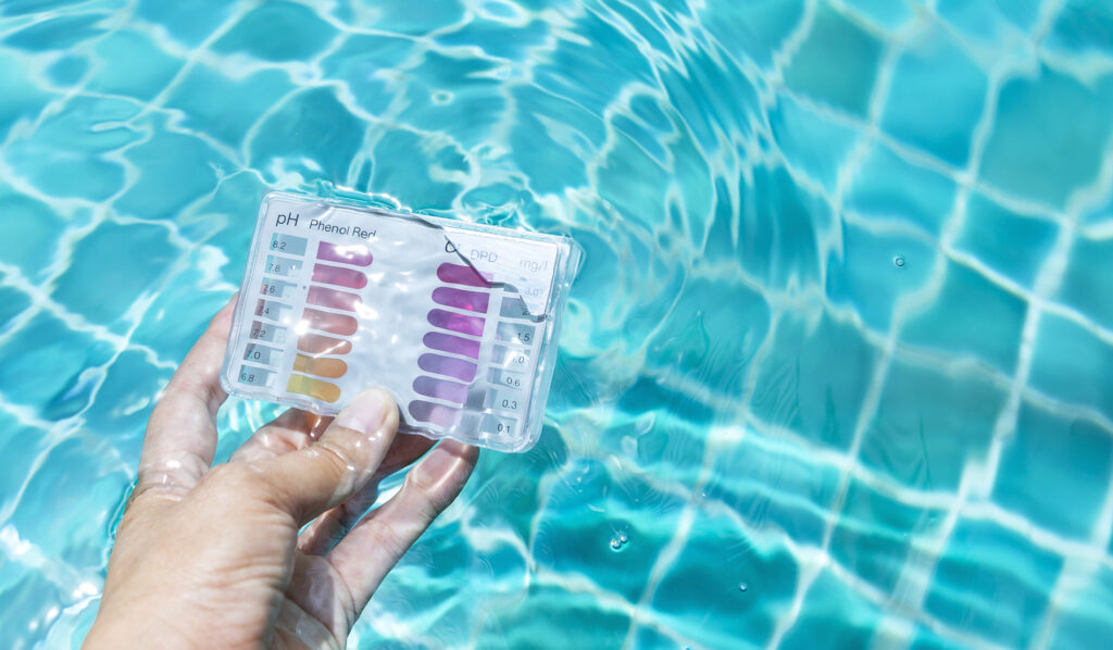 pH eau de piscine