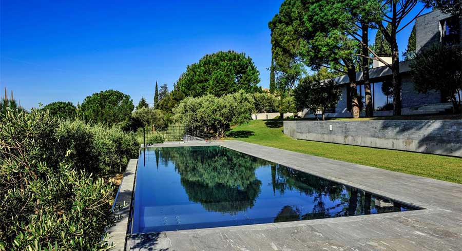 les piscines miroirs