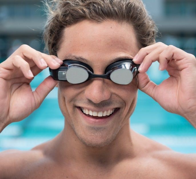 lunettes de piscine connectées